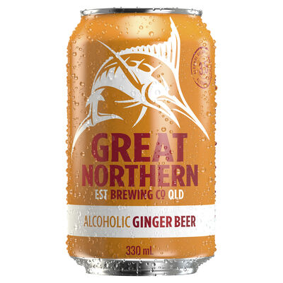 Great Northern Ginger Beer 3 5 Can 330mL Each | Liquorland