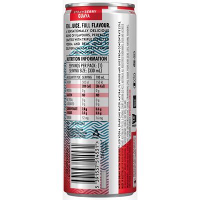 White Claw Smash Strawberry And Guava Can 330mL Each | Liquorland