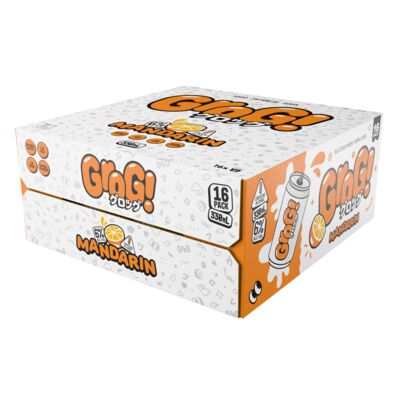 Grog Mandarin Sochu Vodka Soda Can 330mL Carton 16 | Liquorland