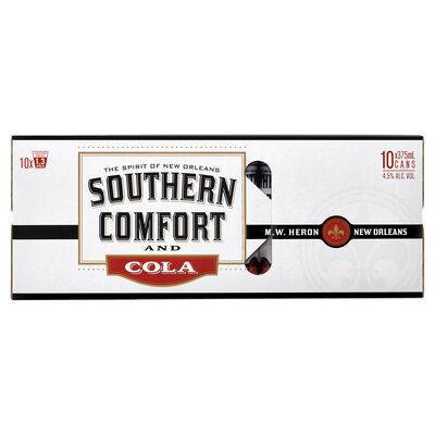 Southern Comfort Cola Cans 375mL 10pk Pack 10 | Liquorland