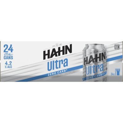 Hahn Ultra Can 375mL Carton 24 | Liquorland