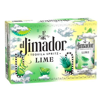 El Jimador Tequila Lime Spritz Can 330mL Carton 24 | Liquorland