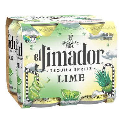 El Jimador Tequila Lime Spritz Can 330mL Carton 24 | Liquorland