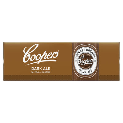 Coopers Dark Ale Can 375mL Carton 24 | Liquorland