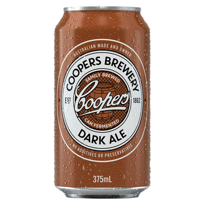 Coopers Dark Ale Can 375mL Each | Liquorland