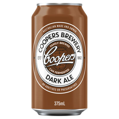 Coopers Dark Ale Can 375mL Each | Liquorland