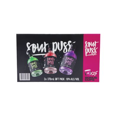 Sour Puss Mixed Pack 375mL Each | Liquorland
