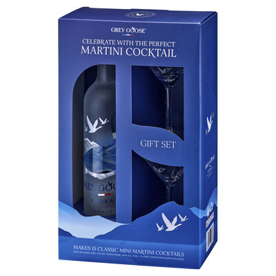 Grey Goose Vodka Martini Gift Pack 700mL Each | Liquorland