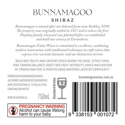 Bunnamagoo Shiraz 750mL Each | Liquorland