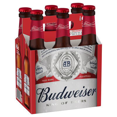 Budweiser Bottle 5 330mL Pack 6 | Liquorland