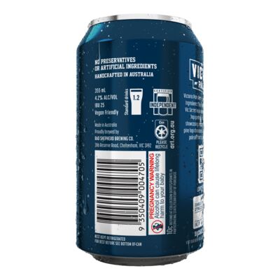 Bad Shepherd Victoria Pale Ale Can 355mL Each | Liquorland