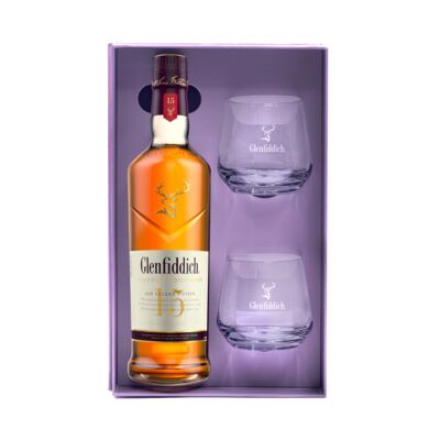 Glenfiddich 15yo Scotch Whisky Gift Pack Each | Liquorland