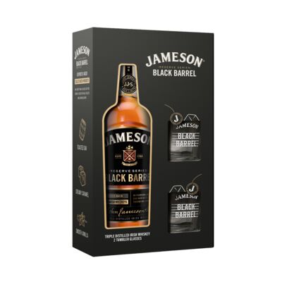 Jameson Black Barrel Glass Pack 700mL Each | Liquorland