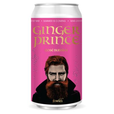 Ginger Prince Rose Bubbles Can 375mL Each | Liquorland