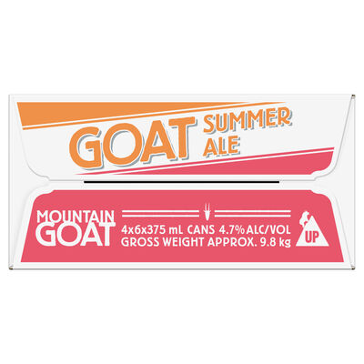 Mountain Goat Summer Ale Can 375mL Carton 24 | Liquorland