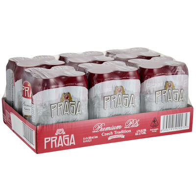 Praga Premium Pils Can 500mL Carton 24 | Liquorland