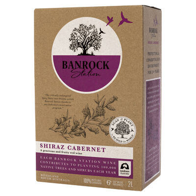 Banrock Station Shiraz Cabernet Cask 2l Each | Liquorland