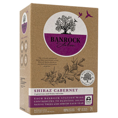 Banrock Station Shiraz Cabernet Cask 2l Each | Liquorland