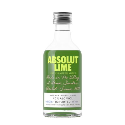 Absolut Lime Vodka 50mL Each | Liquorland