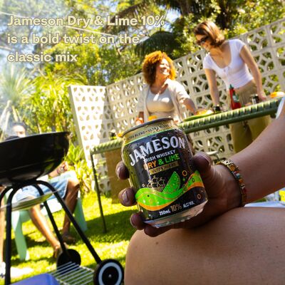 Jameson Ultra Blend Dry Lime Can 250mL Each | Liquorland