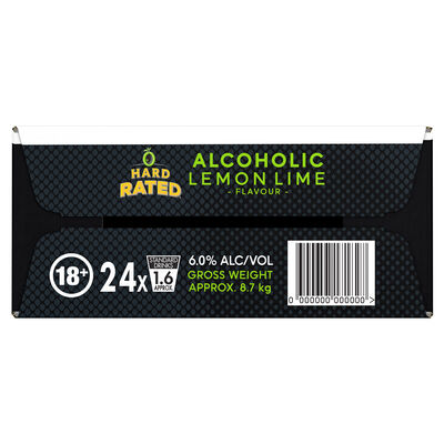 Hard Rated Lemon Lime 6 Can 330mL Carton 24 | Liquorland