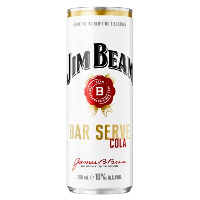 Jim Beam Bar Serve 10 Can 250mL Each | Liquorland