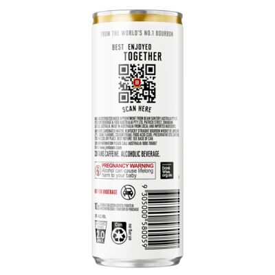Jim Beam Bar Serve 10 Can 250mL Each | Liquorland