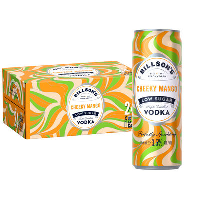 Billson S Cheeky Mango Vodka Can 355mL Carton 24 | Liquorland