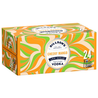Billson S Cheeky Mango Vodka Can 355mL Carton 24 | Liquorland