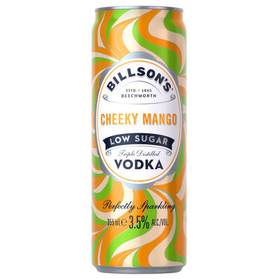 Billson S Cheeky Mango Vodka Can 355mL Each | Liquorland
