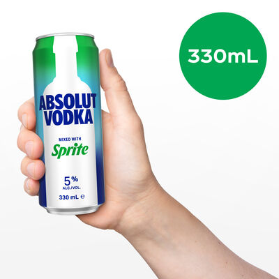 Absolut Sprite Can 330mL Pack 4 | undefined