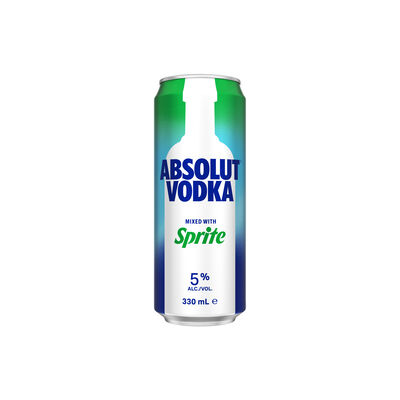 Absolut Sprite Can 330mL Each | Liquorland