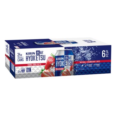 Kirin Hyoketsu Strawberry Can 330mL Carton 24 | Liquorland