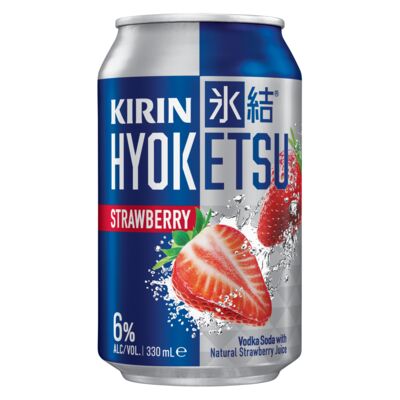 Kirin Hyoketsu Strawberry Can 330mL Each | Liquorland