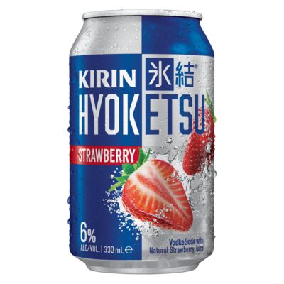 Kirin Hyoketsu Strawberry Can 330mL Each | Liquorland
