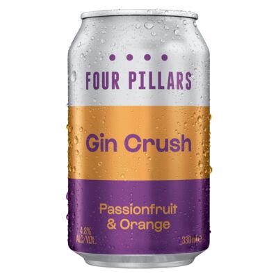 Four Pillars Gin Crush Can 330mL Each | Liquorland