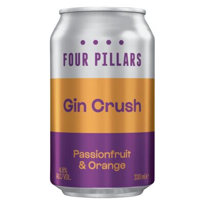 Four Pillars Gin Crush Can 330mL Each | Liquorland