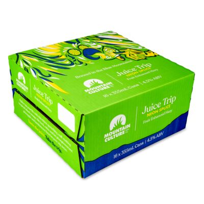 Mountain Culture Juice Trip Neon Splice Can 355mL Carton 16 | undefined
