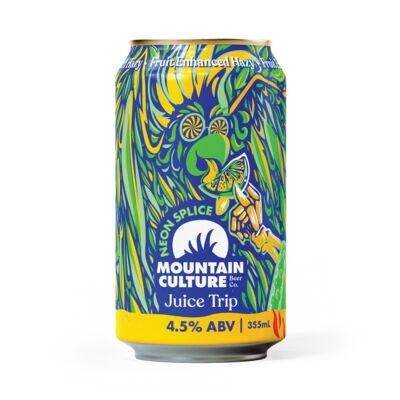 Mountain Culture Juice Trip Neon Splice Can 355mL Each | Liquorland