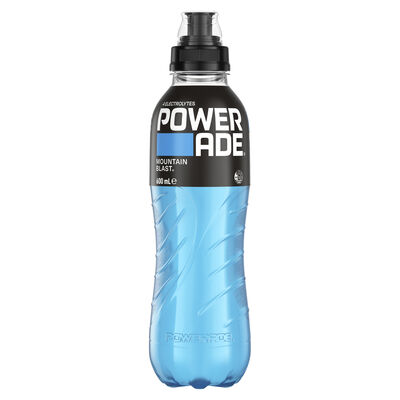 Powerade Sports Drink Sipper Cap Mountain Blast 600mL Each | Liquorland