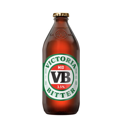 Victoria Bitter 3 5 Bottle 375mL Each | Liquorland