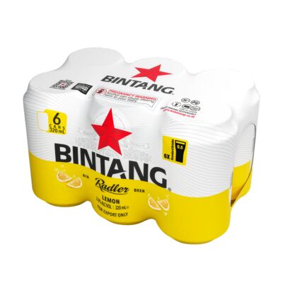 Bintang Radler Lemon Can 320mL Pack 6 | Liquorland