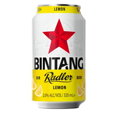 Bintang Radler Lemon Can 320mL Each | Liquorland