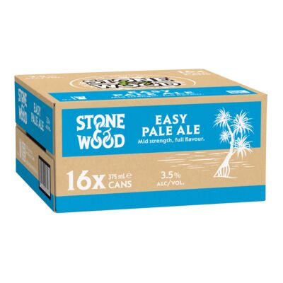 Stone Wood Easy Pale Ale 3 5 Can 375mL Carton 16 | Liquorland