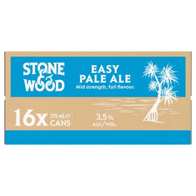 Stone Wood Easy Pale Ale 3 5 Can 375mL Carton 16 | Liquorland