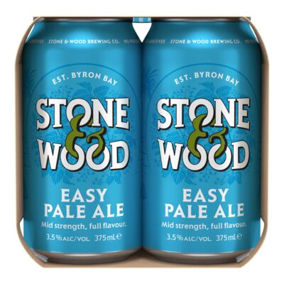 Stone Wood Easy Pale Ale 3 5 Can 375mL Pack 4 | Liquorland