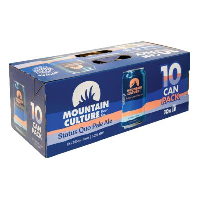 Mountain Culture Status Quo Pale Ale 10pk Can 355mL Pack 10 | Liquorland