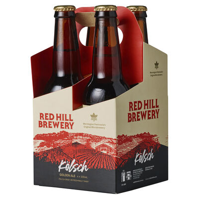 Red Hill Kolsch Golden Ale Bottle 330mL Pack 4 | Liquorland