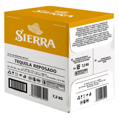 Sierra Tequila Reposado 700mL Each | undefined