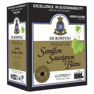 De Bortoli Premium Sem Sauv Blanc Cask 4l Each | Liquorland